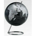 Spectrum 6" Black Ocean Desk Globe w/ Steel Axis Base